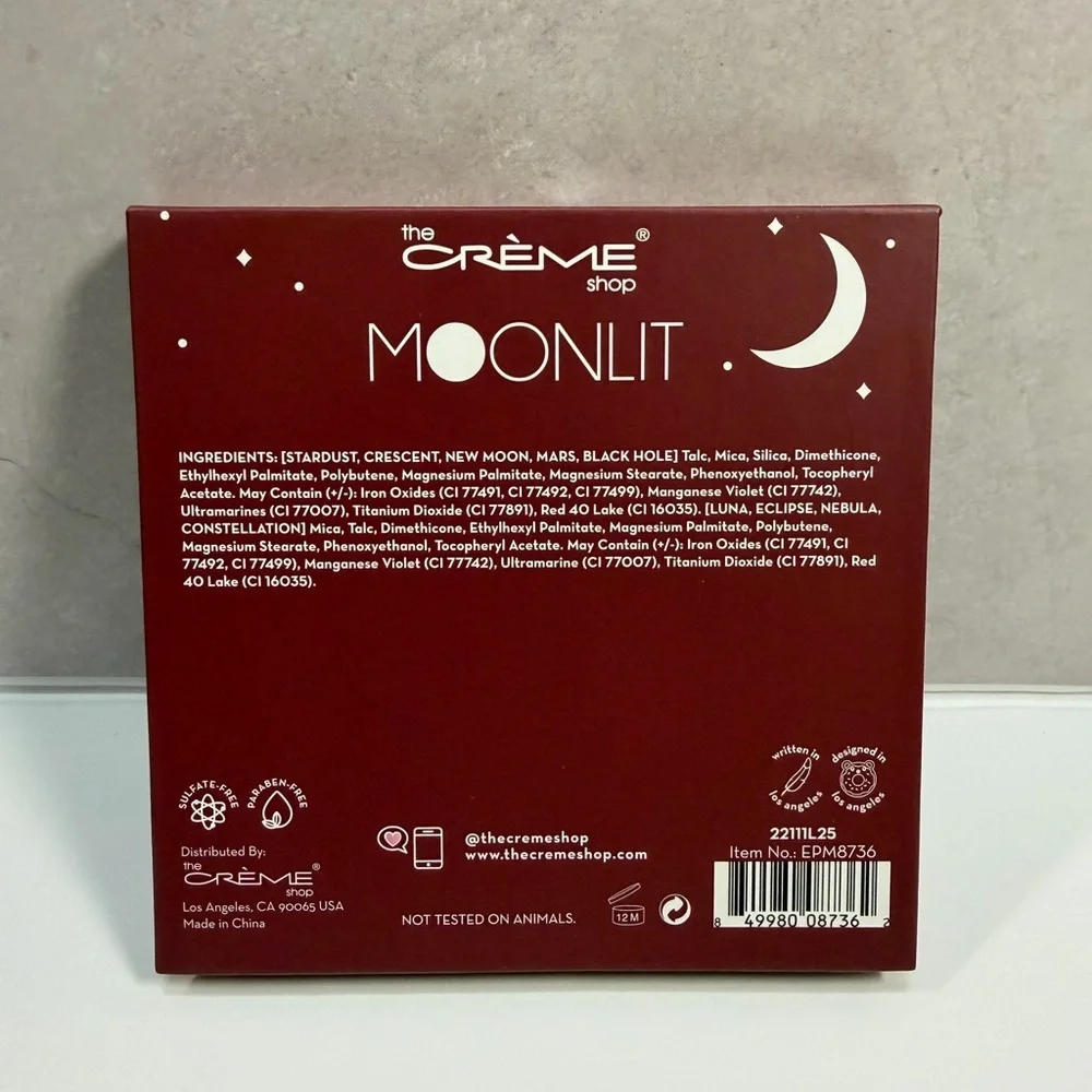 💜3/$15💜 The Crème Shop Moonlit 9 Color Palette